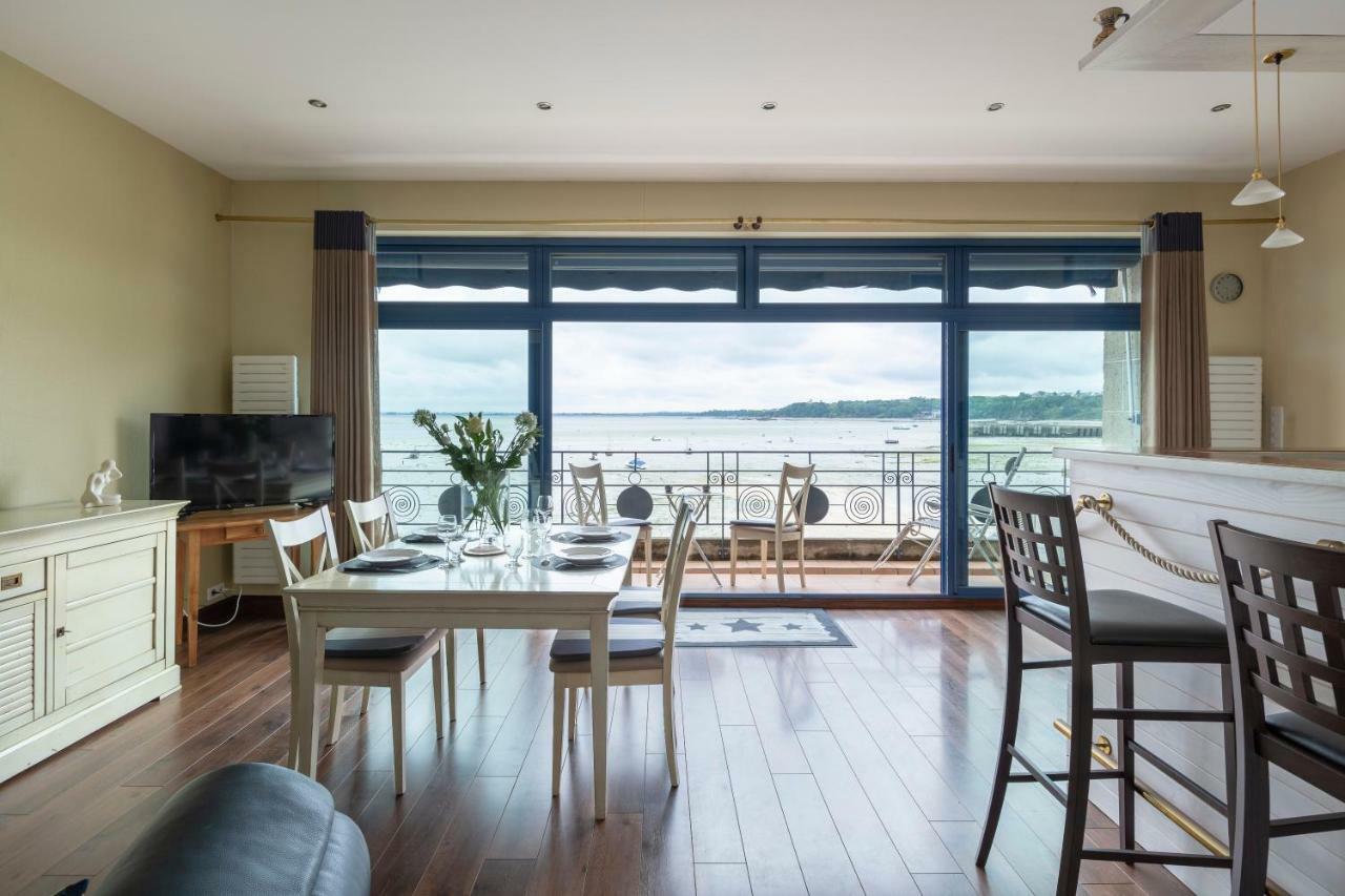 La Bisquine - Appt Pour 4 Avec Vue Mer Cancale Exterior foto